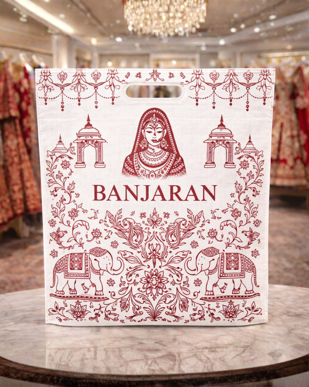 Nonwoven Dcut Bags | 15x19" | 80 GSM | MOQ - 3000 pcs