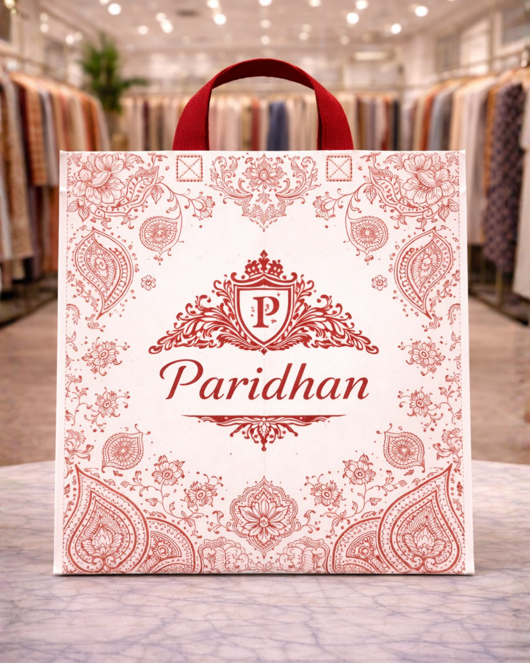 Nonwoven Loop Handle Bags | 16x21" | 80 GSM | MOQ 3000 pcs