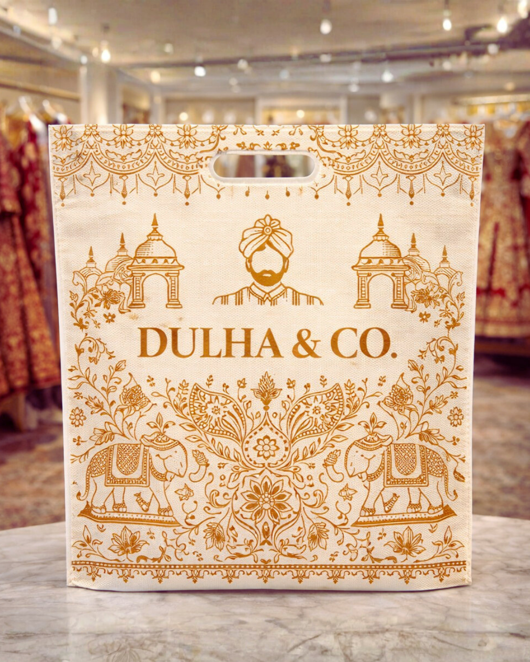 Nonwoven Dcut Bags | 16x21" | 80 GSM | MOQ - 3000 pcs