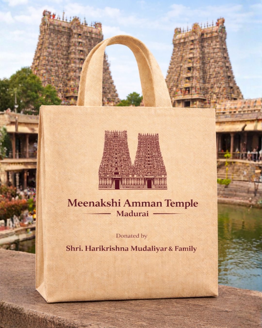 Temple Donation - Prasadam Bags | Material, Size, Color Customizable | With or Without Zipper | MOQ 5K pcs