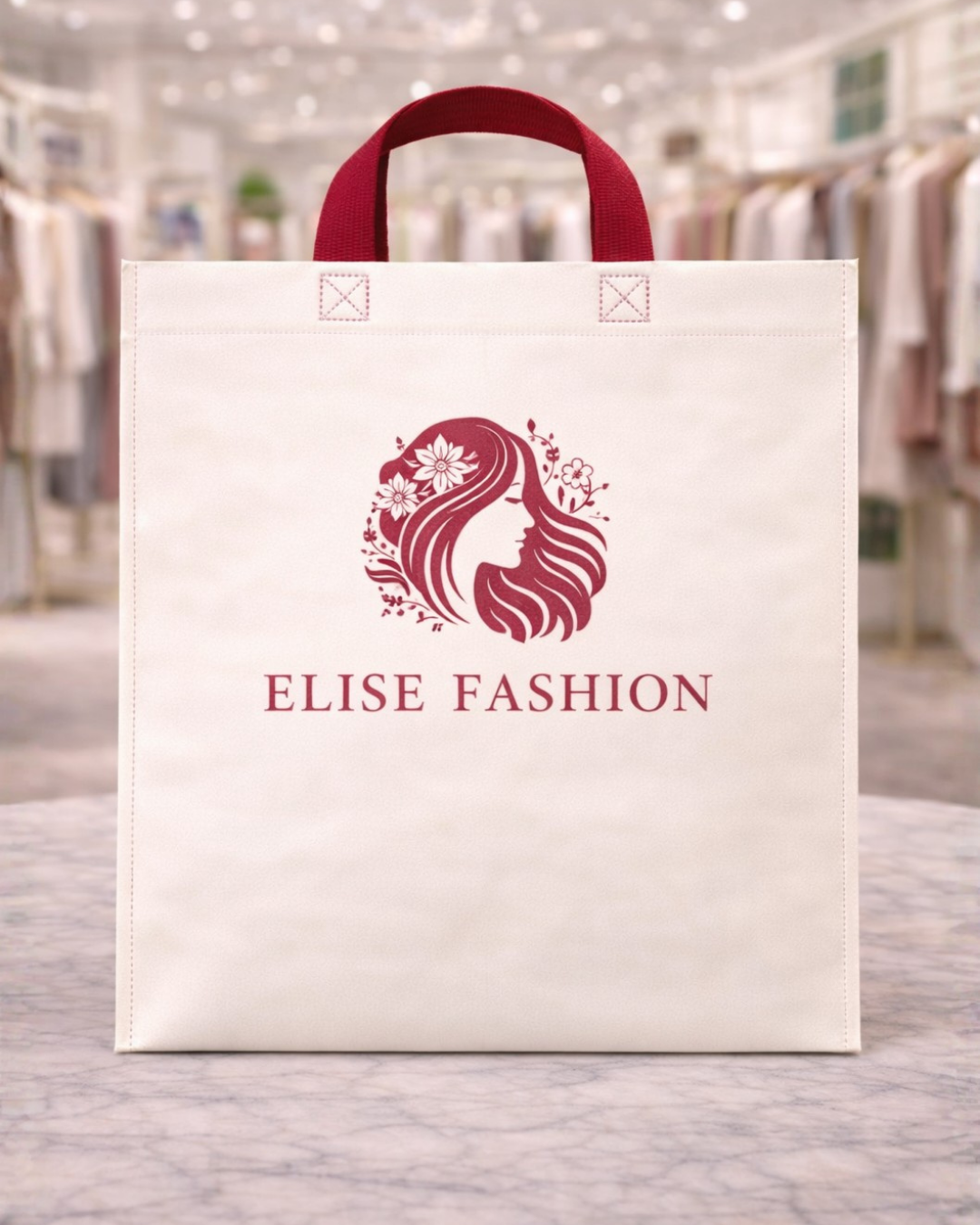 Nonwoven Loop Handle Bags | 16x21" | 80 GSM | MOQ 3000 pcs