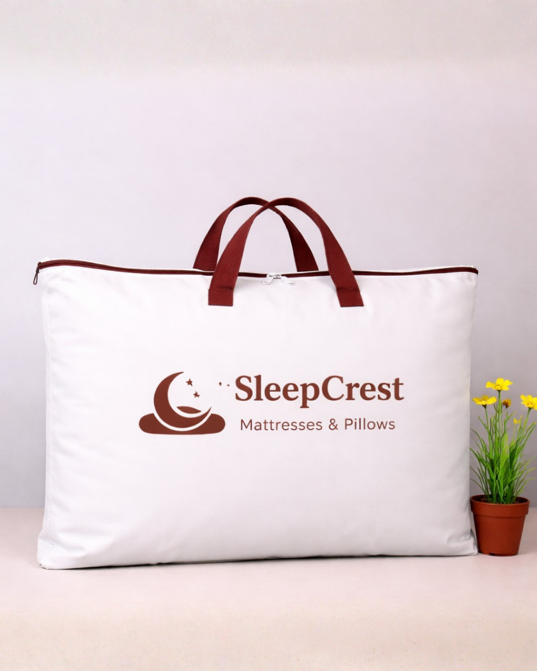 Pillow Packaging Bags | Material, Size and Color Customizable | With Zipper or Velcro | MOQ 2K pcs